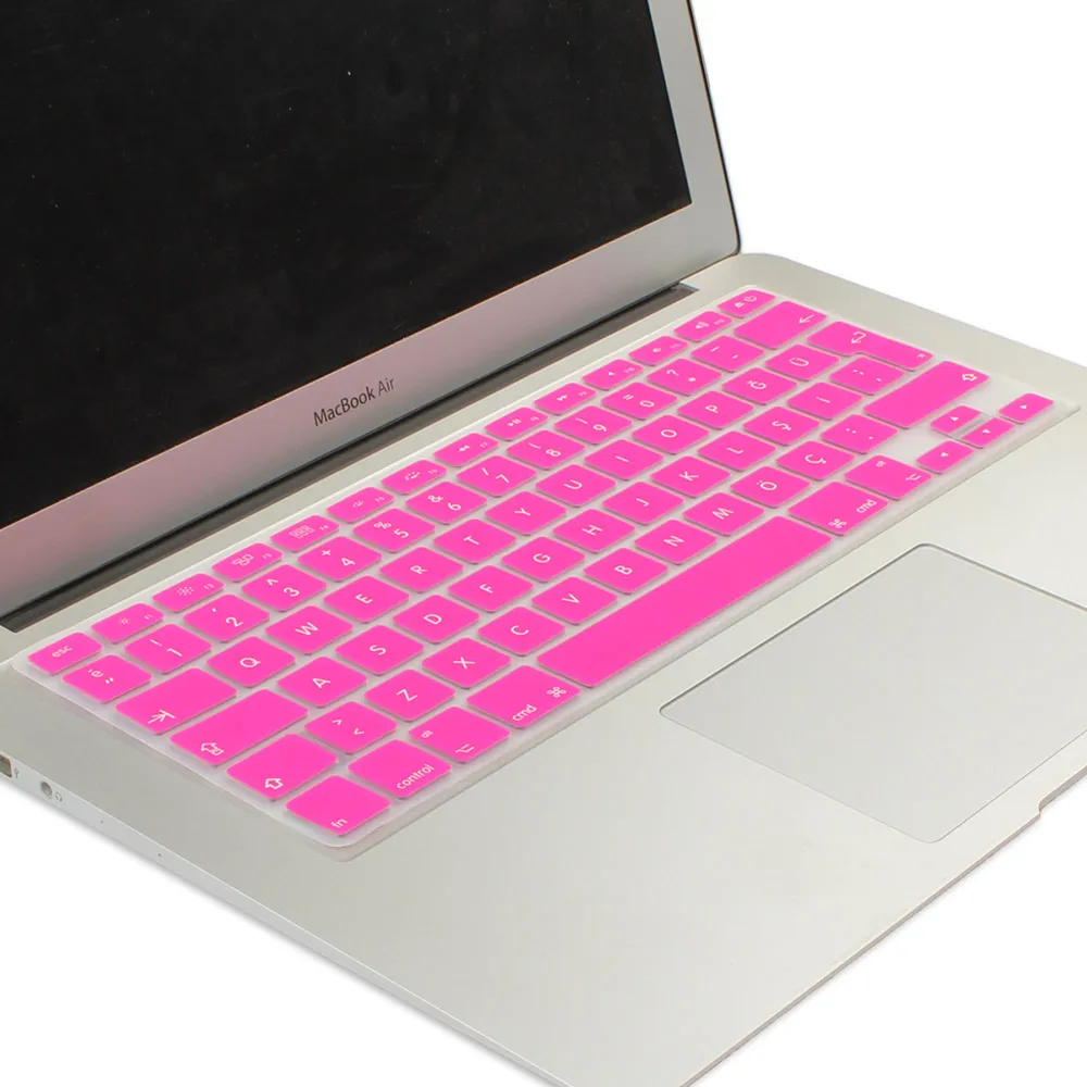 Для Apple Macbook Pro Air 13 15 EU UK турецкий мягкий чехол для клавиатуры 3 4 дюймов A1466 A1502