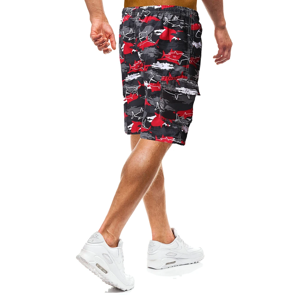 Quick Dry Beach Men Board Shorts Swimming Bermuda Surf Board Shorts Sports Beach Pants Men Short Homme Shark