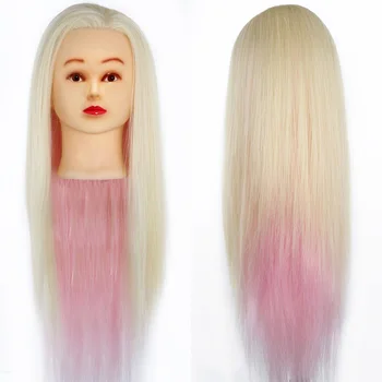 

Mannequin Training Head 65cm Hair Hairdressing Mannequin Heads for Sale Professional Dummy Hair Wig Head For Hairstyles