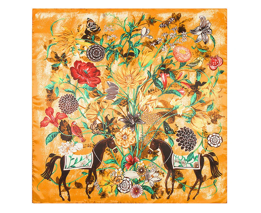 Floral Print Scarf (14)