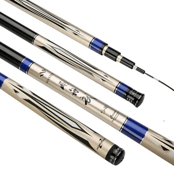 

Taiwan Fishing Rod UltraLight Extra Hard Fishing Rod Stretch Canne Carried Casting Pesca Olta Seti Pescaria 3.6m 4.8m 6.3m