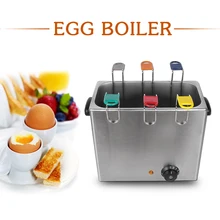 Мини 6 корзина яйцо устройство для кипячения яйцо вода Медленная Плита быстрее из нержавеющей стали Яйцо-пашот машина кухонные принадлежности