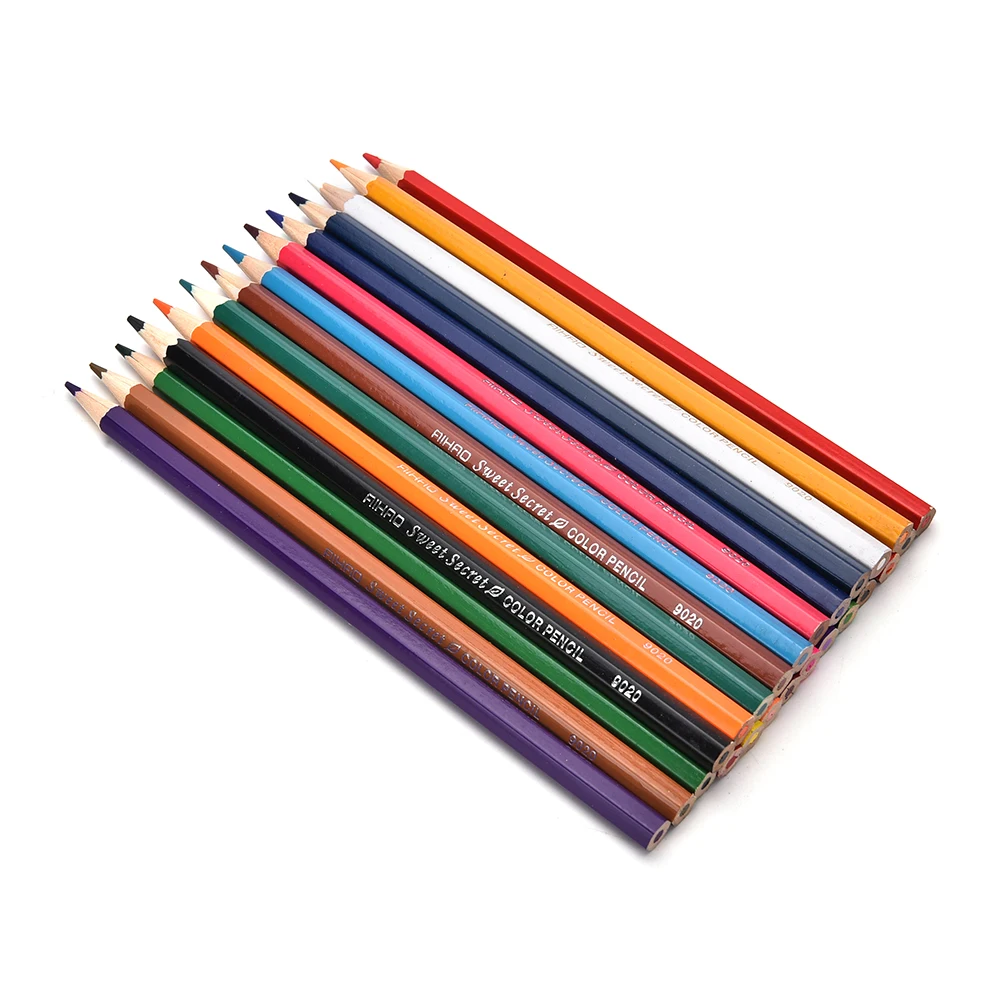 Value Set! Watercolor Pencils Stationary Tool Watercolor Box Color Pencil Set Professional Drawing Supplies 12/18/36 Colors