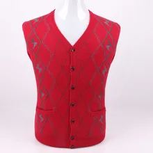 Большой размер кашемировый геометрический толстый вязаный мужской Повседневный Кардиган свитер однобортный EU/S105-4XL135 розничная оптом