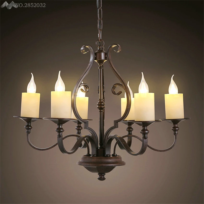 Modern Pendant lamp LED candle chandelier Kevin Reilly Altar replica