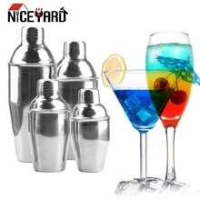 NICEYARD 250/350/550/750 мл бостонские Коктейль Мартини смеситель для вина 1 шт. Нержавеющая сталь шейкер вечерние Барные инструменты