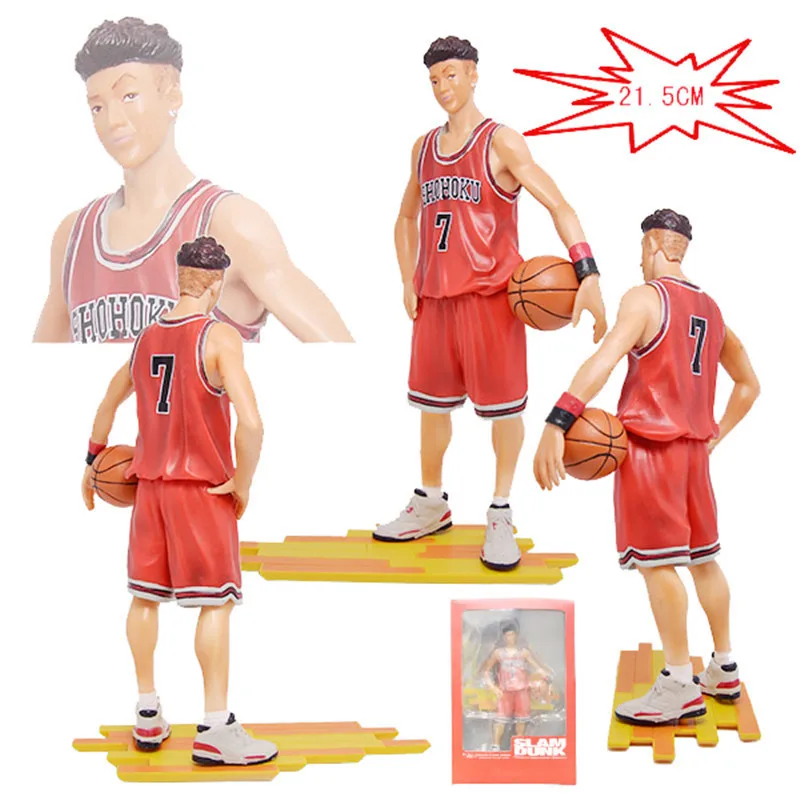 Аниме Slam Dunk Shohoku Sakuragi Hanamichi рукава каэд Takenori Akagi ПВХ экшн фигурки баскетбольные