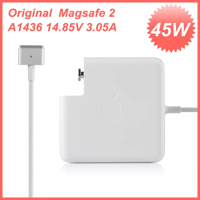 Genuine Original Magsafe 2 45w Apple Macbook Air Adapter Charger A1436 - Laptop Adapter - AliExpress