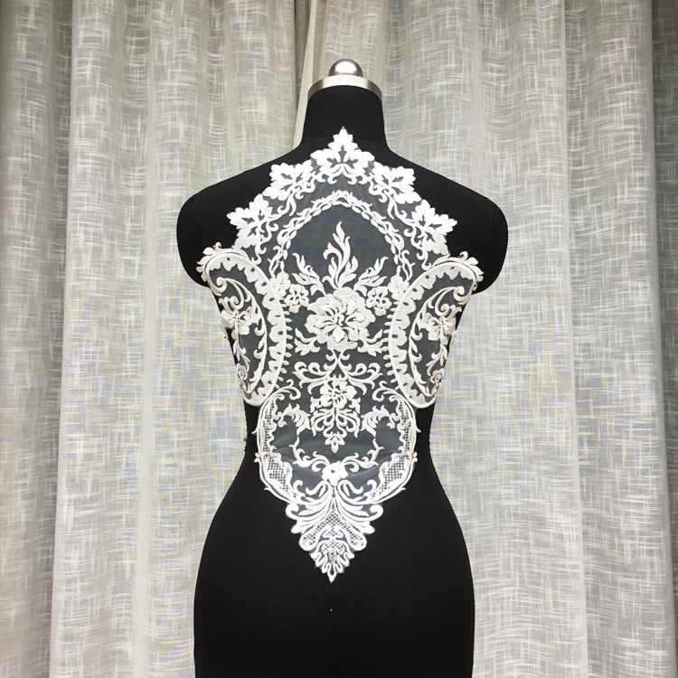 New Style High Grade Back Lace Patch DIY Accessories Europe Court Style