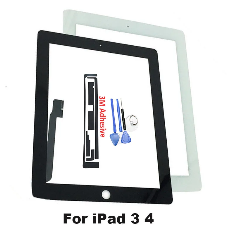Сенсорный экран для планшета ipad 3 A1416 A1430 A1403 iPad 4 A1458 A1459 A1460 дигитайзер стеклянная