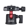 Andoer Mini Ball Head Ballhead Tabletop Tripod Stand Adapter w/Quick Release Plate for Nikon Sony Canon DSLR Camera Camcorder ► Photo 2/6