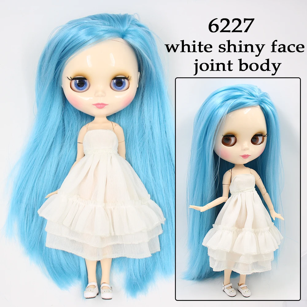 Фабрика blyth кукла bjd шарнир тела белая кожа bjd 30 см матовый лица резные губы с бровей индивидуальные лица