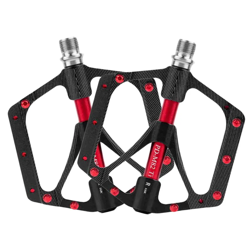 Mountain Bicycle Titanium Pedal Board MTB Widened Road Bike Sealed