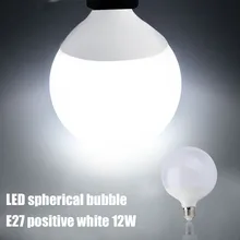 3/5/7/9/12/15 Вт супер яркий E27 светодиодные лампы энергосберегающие глобальной мяч Форма домой светодиодные лампы белый/теплый белый
