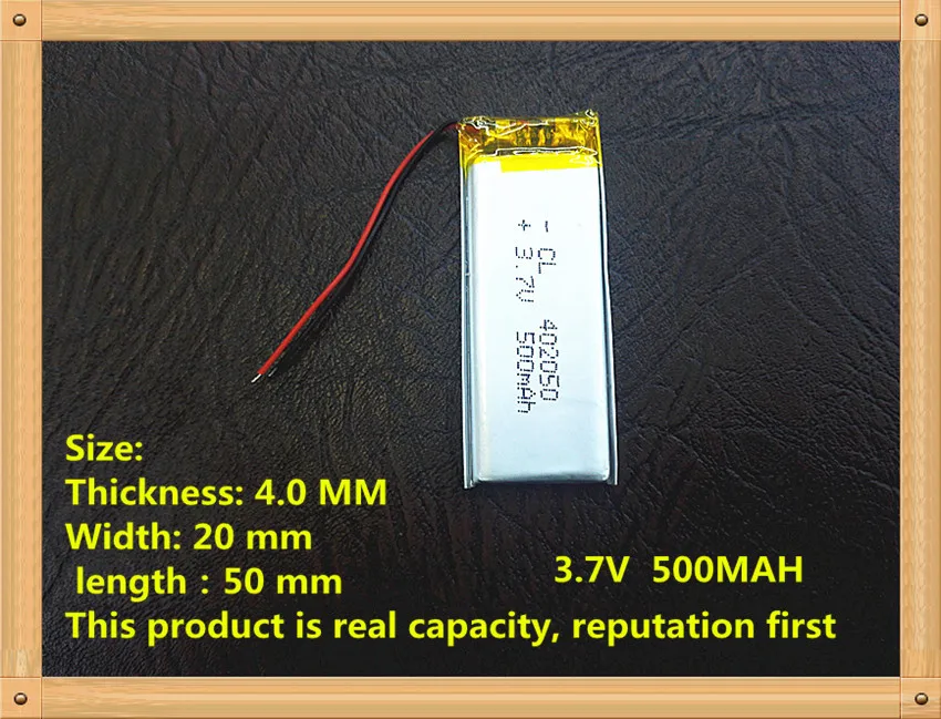 3,7 V Blue Devils V3 применимо 402050 042050 500 MAH MP4 MP5 X19MP3 батареи