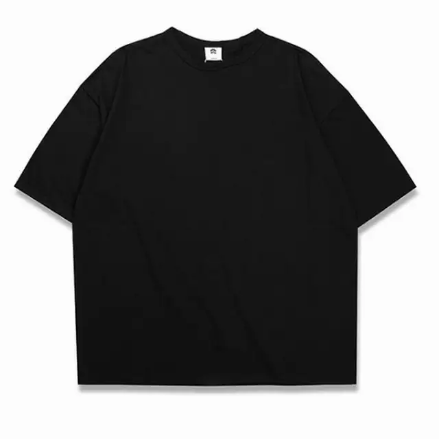 summer Oversized T Shirt Men Fashion Plain Half Sleeve T shirts Men