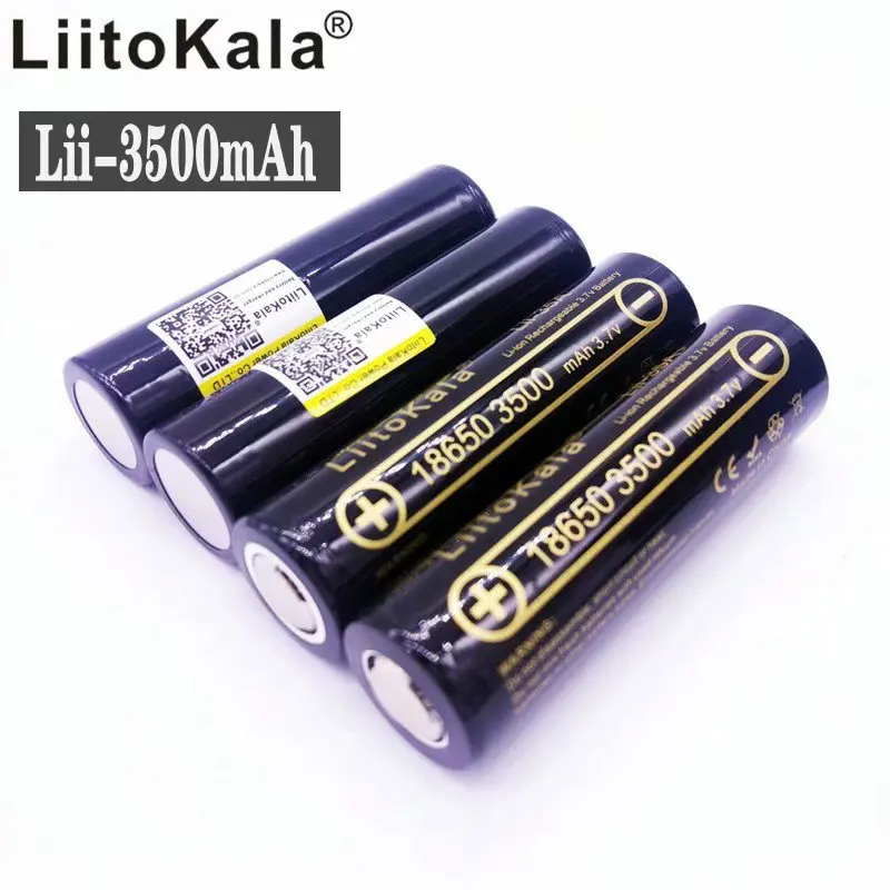 

1-8100%Original Lii-35A 3.7V 3500 mAh 10A battery for recargables for battery 18650 / UAV e-cigarette DIY mobile power
