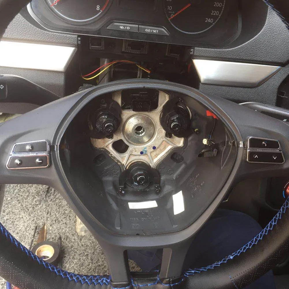 Многофункциональная кнопка рулевого колеса модификация универсальный квадратный контроль для Volkswagen Octavia Rui Dajieda New Sa