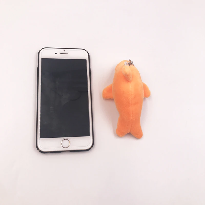 1 шт. 11 см мягкий милый мини мультфильм DIY чучело дельфина брелок животных