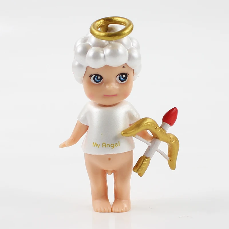 2 шт./лот 8 см Sonny Angel Unicorn Devil Cupid Мини мультфильм кукла Kewpie Kawaii Животные ПВХ фигурка