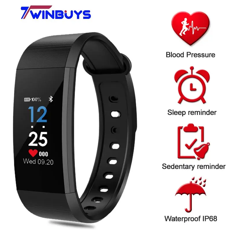 Twinbuys I9 IP68 Waterproof Smart Bracelet Heart Rate Monitoring Blood Pressure Activity Tracker Sports Smart Wristband
Twinbuys I9 IP68 Waterproof Smart Bracelet Heart Rate Monitoring Blood Pressure Activity Tracker Sports Smart Wristband