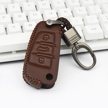 

Leather Car Key Cover Case For Audi A1 S1 A3 S3 A4 A6 RST TT Q3 Q7 2005 2006 2007 2008 2009-2013 C6 A7 A8 R8 A5 C5 TT Allroad S6