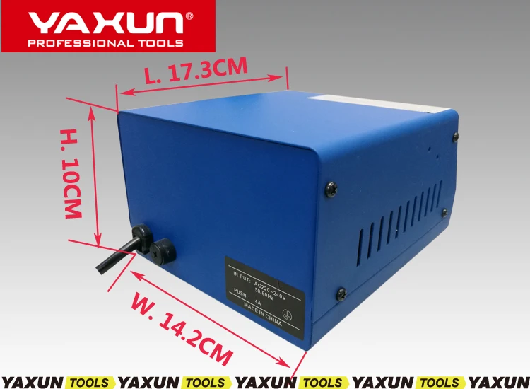 Новинка года с 5 V, 1A USB Выход YAXUN 886D+ 2 в 1 SMD горячего воздуха и паяльная станция, температура Momery Функция паяльная станция