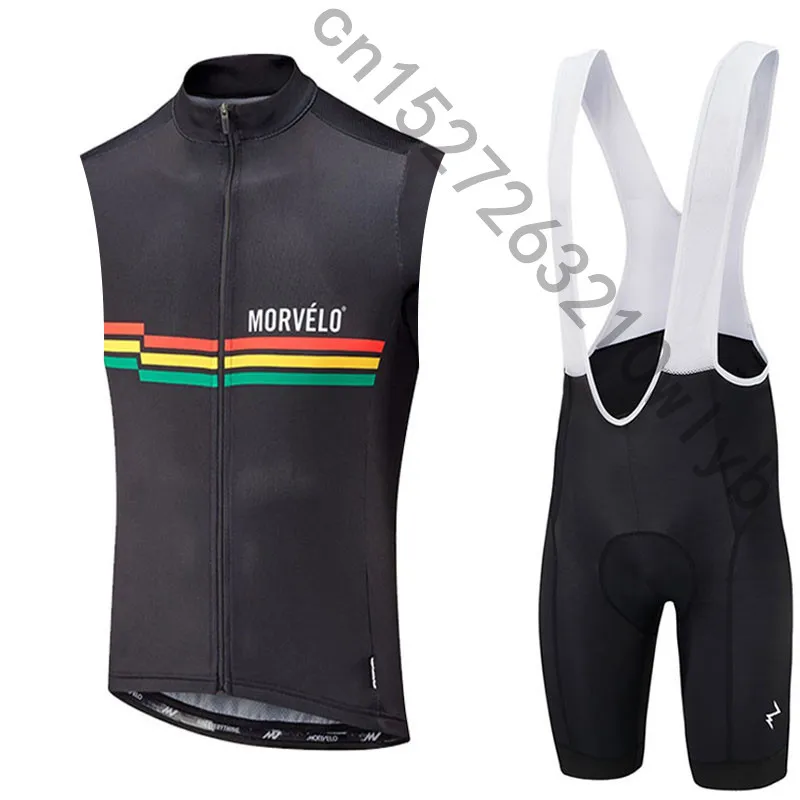 

MORVELO 2019 Men's Summer Cycling jersey vest set pro team Cycling Clothing MTB