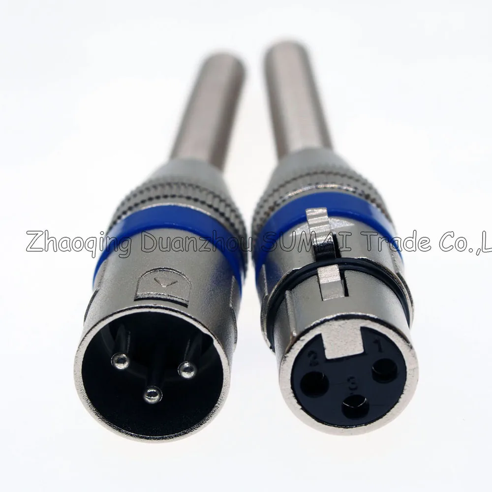 3Pin CANNON KTV аудио MIC разъем XLR 3 Pin папа и женщина J3P микрофон с длинной пружиной