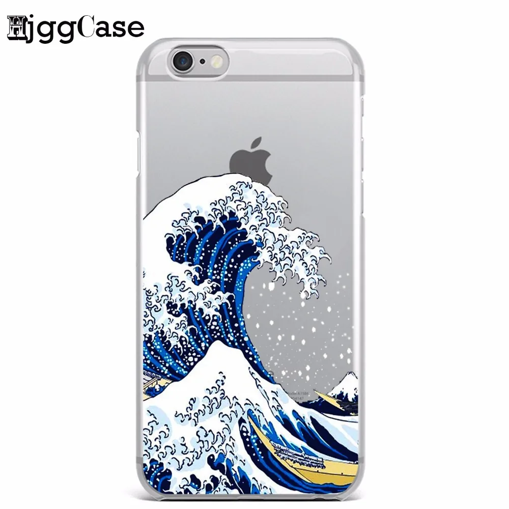 Sea wave Ocean The waves spindrift Soft silicone Phone