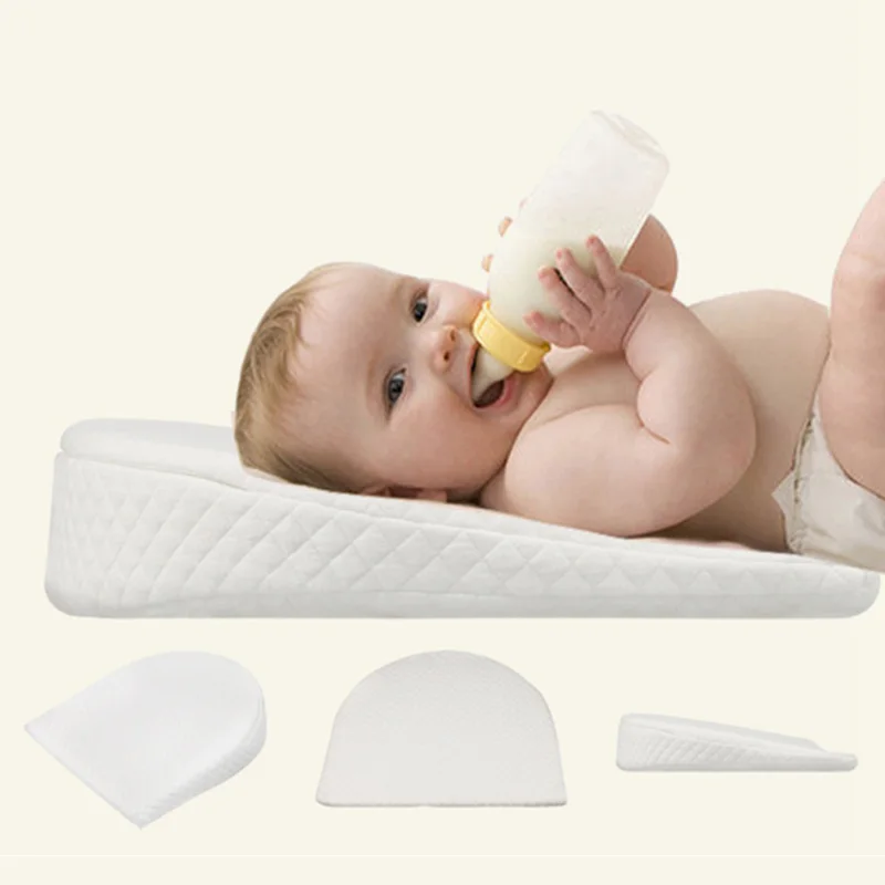 Детская форменная подушка Ортопедическая подушка для поддержки головы съемный чехол для новорожденного спальная подушка для облегчения и кислотного рефлюкса