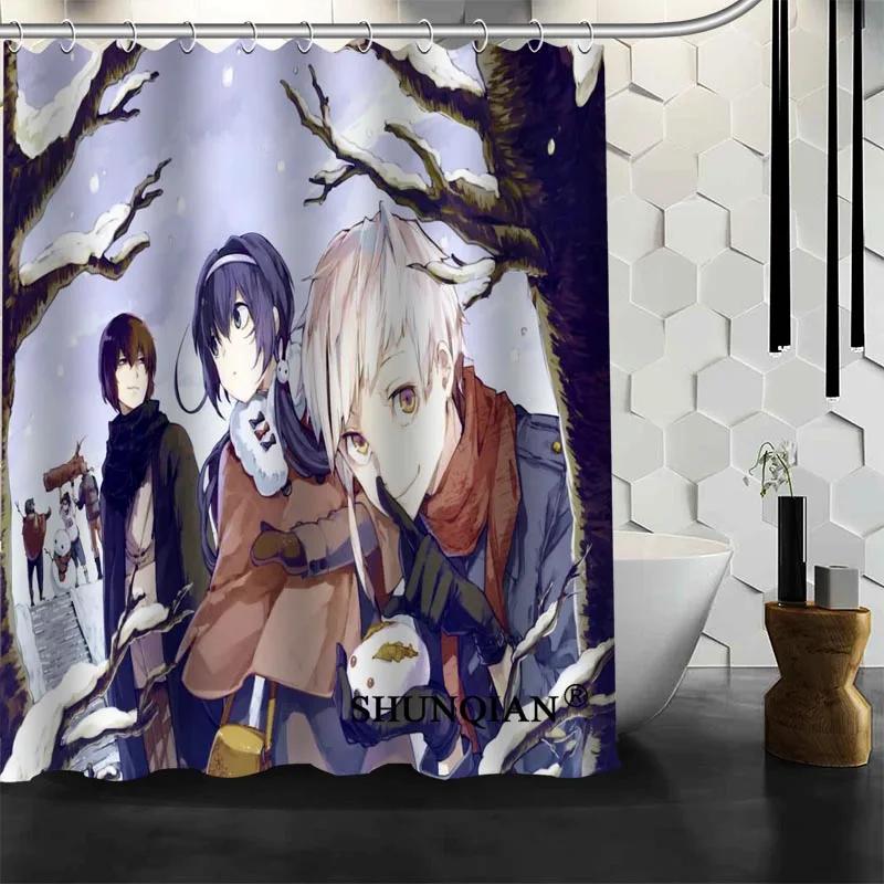 Штора для душа ShunQian Bungou Stray Dogs забавная ванной комнаты водонепроницаемая