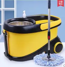 Household hand pressure rotating mop bucket to drag fast spin dry mop the floor household cleaning tools HA224
