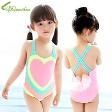 Kids Bathing Suits Girls One Piece Heart Printed Bikini 2019 Children Swimwear for Girls Infant Swim Suit Girl Backless Bikini Kids Bathing Suits Girls One Piece Heart Printed Bikini 2019 Children Swimwear for Girls Infant Swim Suit Girl Backless Bikini