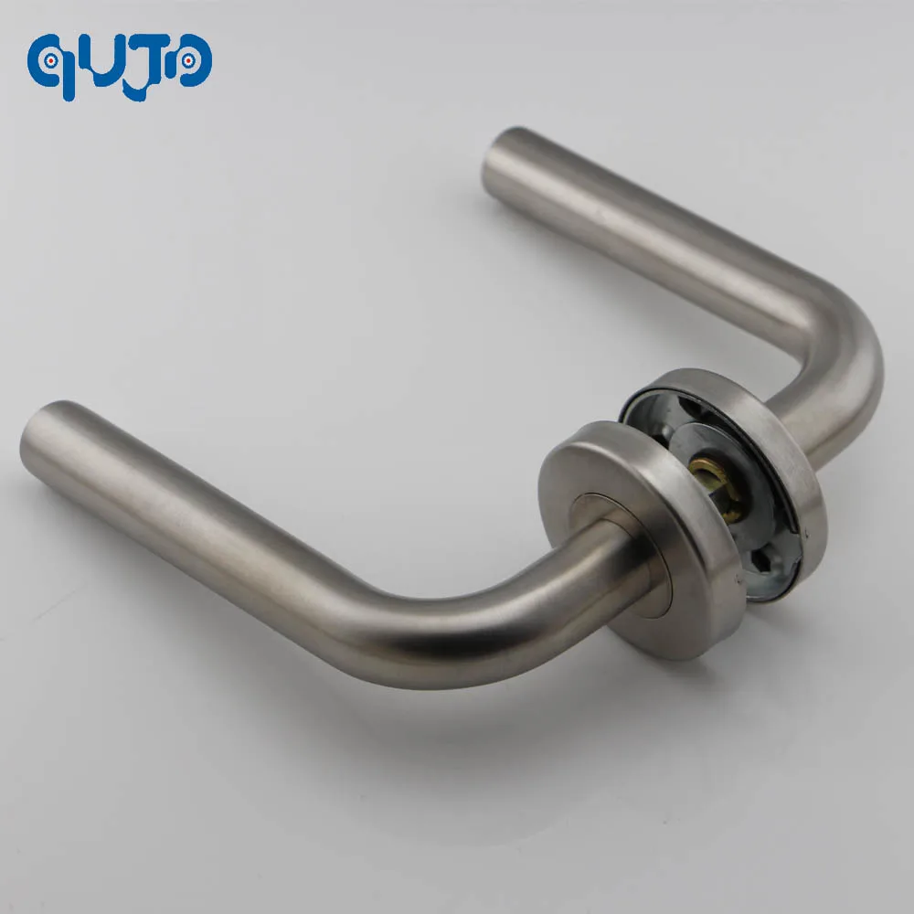Stainless Steel 304 Gate Handles Lever Type Door Handle Mortise