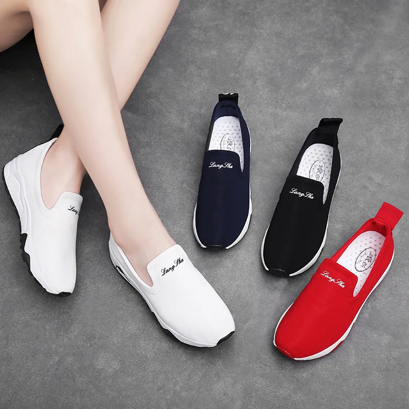 

EABXZ 2019 Spring Autumn season new sneakers Korean canvas shoes cross-border small white shoes singles shoe tide a generation