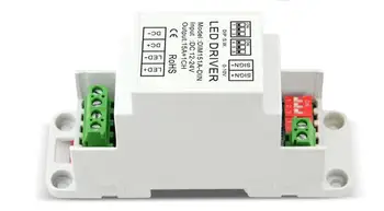 

Constant Voltage 0-10V / 1-10V Dimmer Series , 12-24VDC 15A 1 channel 0-10V/1-10V LED Lighting Controller DIM151A-DIN