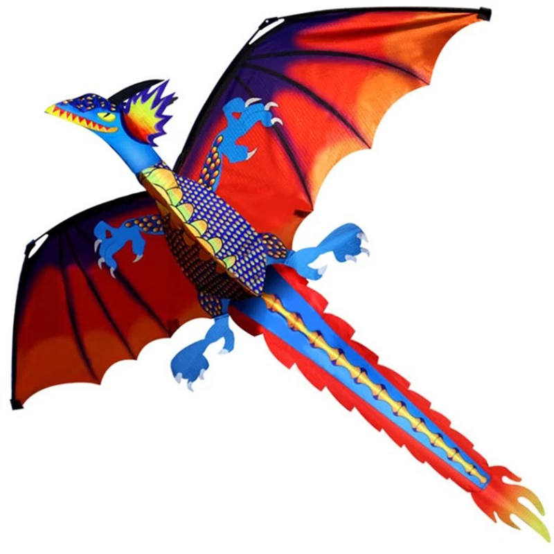 3d 2d Drachen Kite Fur Erwachsene 100m Einzigen Linie Mit Schwanz Drachen Kinder Klassische Spielzeug Familie Spass Fliegen Aussen Sport 140 1cm Drachen Zubehor Aliexpress