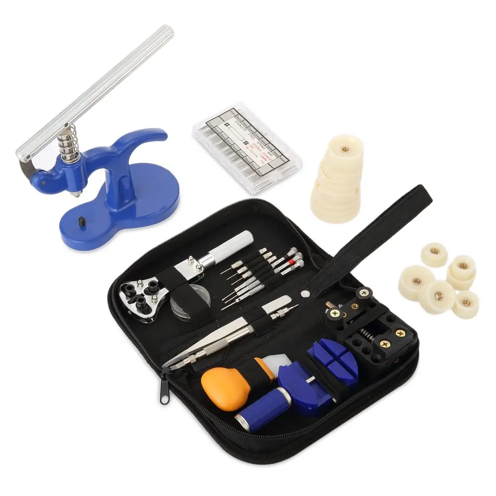 13 dans 1 Horloger Outil De Réparation Kit Suivre Retour D'ouvreur de Cas Remover Printemps Pins Set