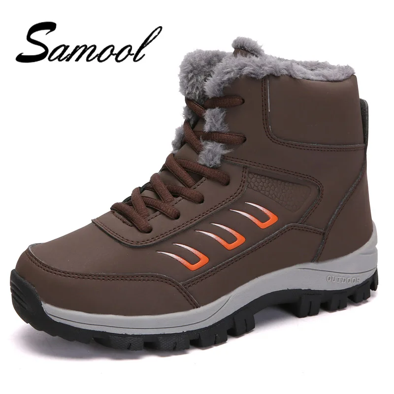 2018 New High Help Snow Shoes Classic Women Winter Comfortable Shoes Warm Plush Ankle Flats