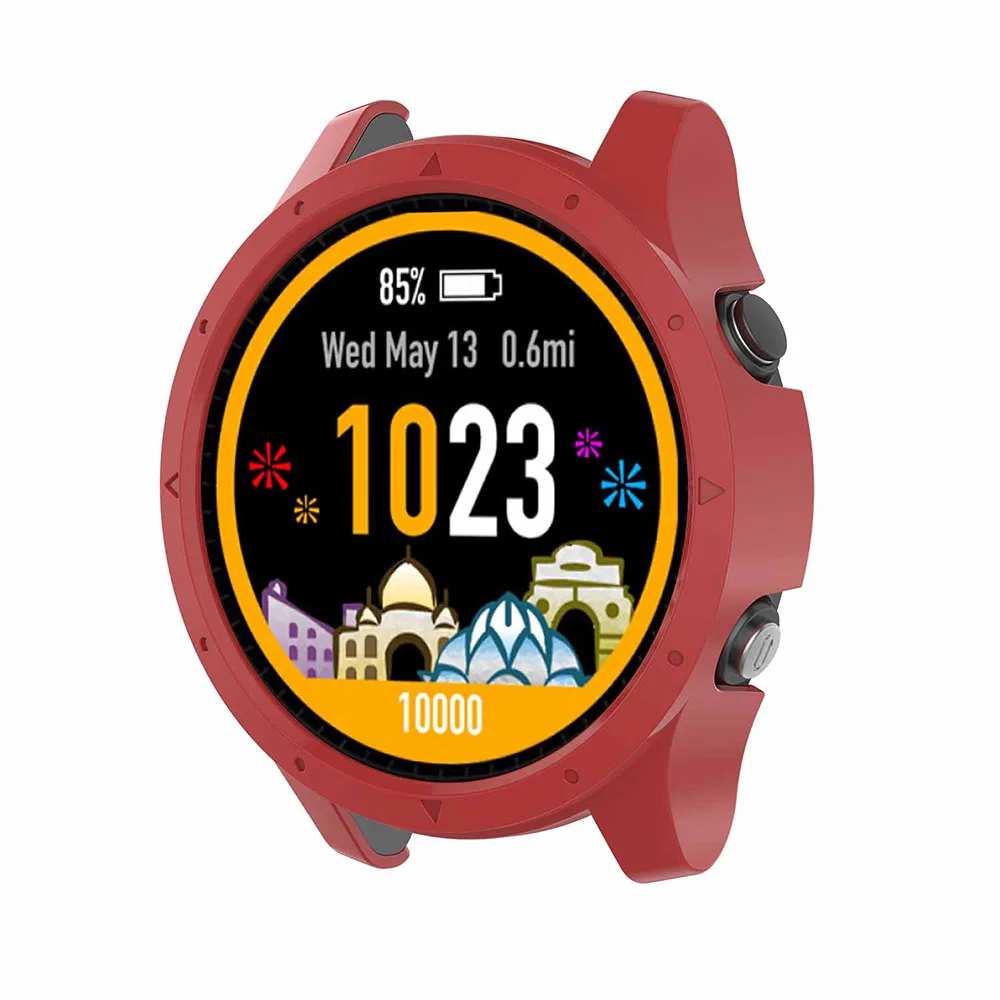 Защитный чехол для Garmin Forerunner 935 945, мягкий PC защитный чехол с циферблатом, защитный чехол для часов, жесткий противоударный чехол