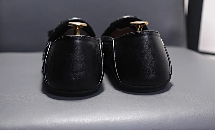 Мужские туфли; кожаные мужские зимние ботинки мужские натуральная кожа мужские удобные туфли GG из воловьей кожи ручной вязки