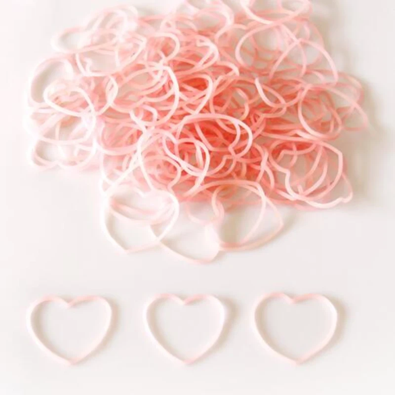 

Magic toys 50pcs/lot heart shapes of rubber band rubber string magic props magic tricks for performance