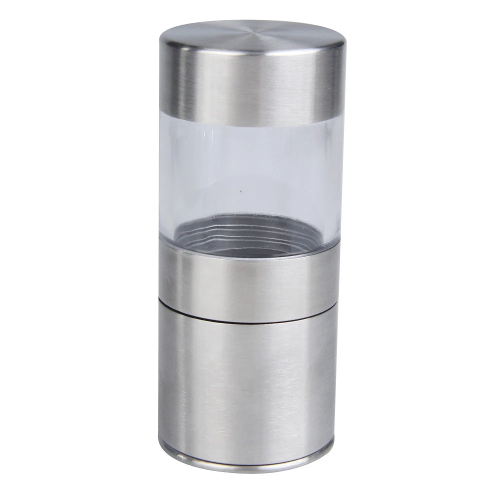 

Stainless Steel Hand Manual Salt Pepper Mill Grinder Spice Kitchen Muller Tool