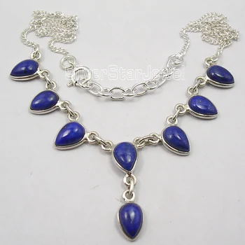 

Chanti International Pure NAVY BLUE LAPIS LAZULI GIRLS' INEXPENSIVE Necklace 17 5/8 Inches