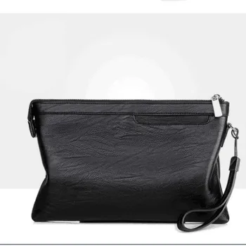 

Fashion luxury Brand Zipper Men Wallets with Phone Bag Leather Clutch Wallet Large Capacity Casual Long Business Men's Wallets