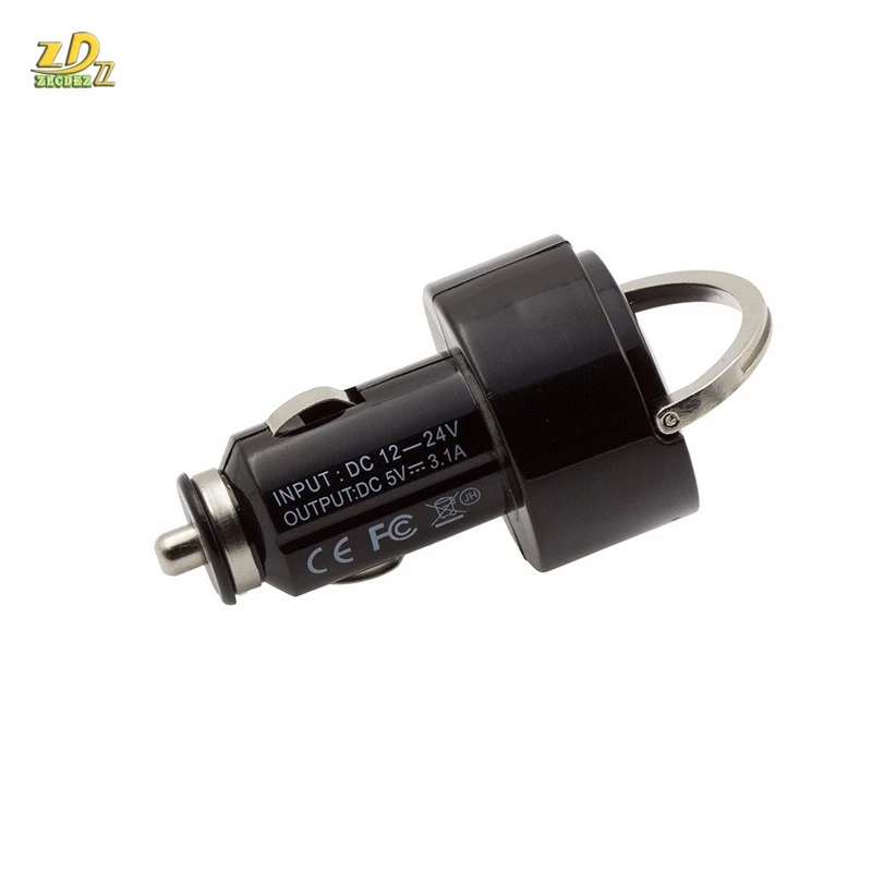 100 шт. автомобильное зарядное устройство с двумя USB портами 5 В а|Зарядные