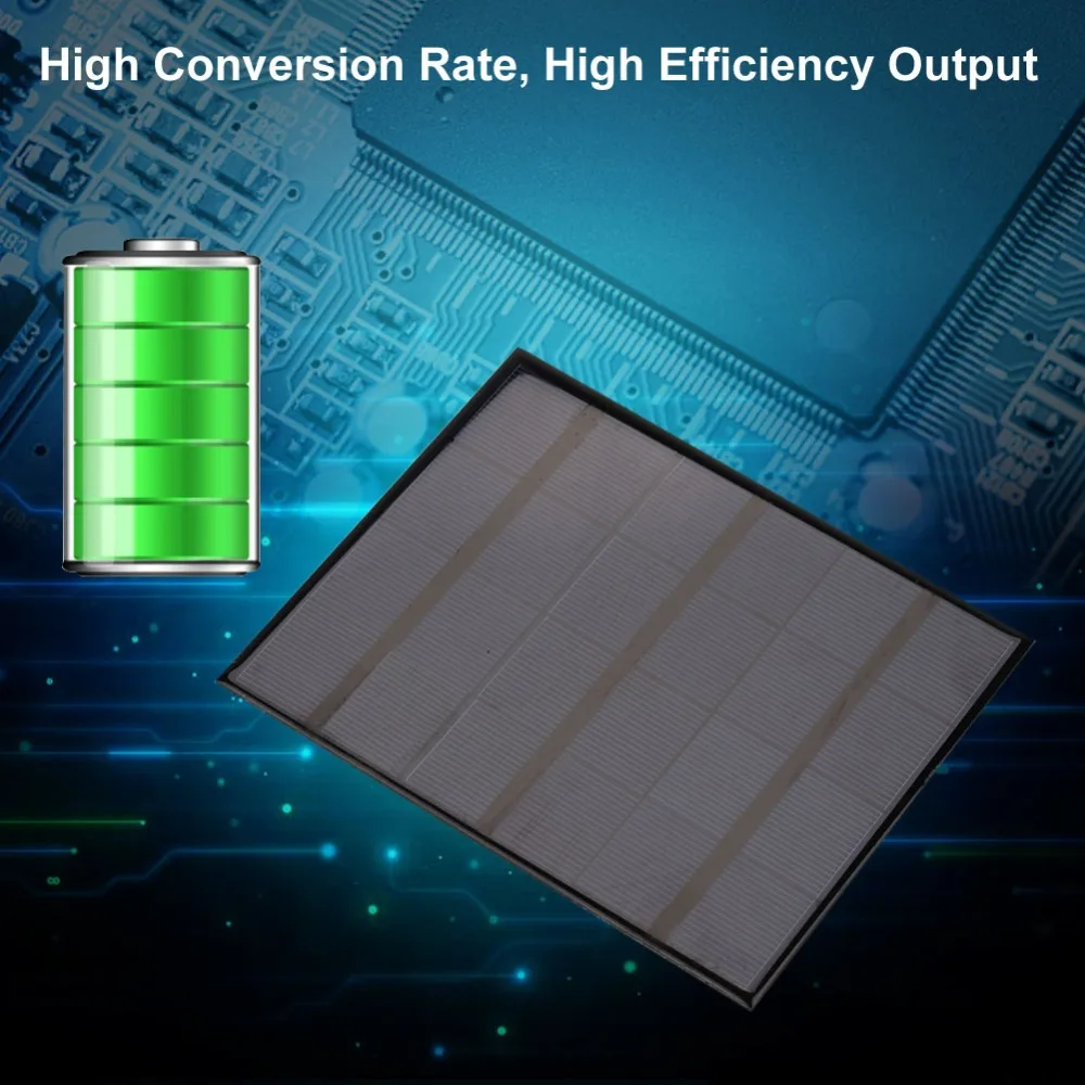 

1Pc 3.5W 6V Mini Portable Polycrystalline Solar Panel DIY Power Module Charger 165*135*3mm