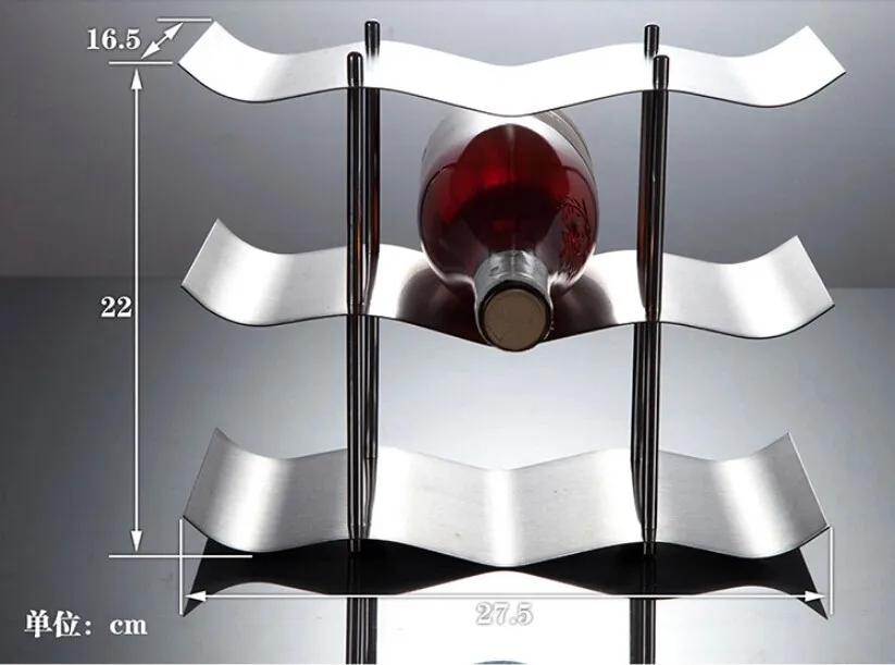 Европейский высокого качества из нержавеющей стали Бар держатель вина Главная Творческий украшение из металла винный шкаф