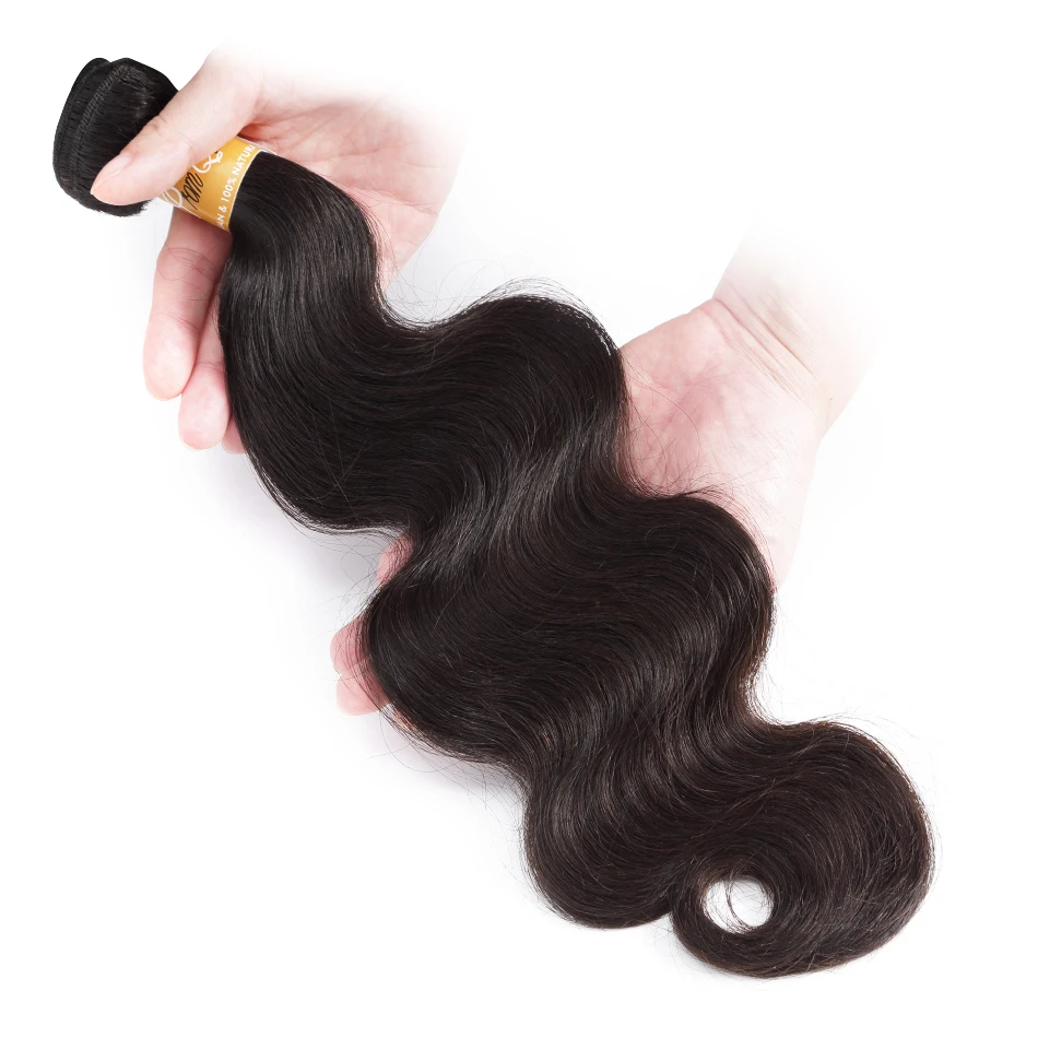Promqueen бразильские волосы remy плетение человеческие волосы пучки с закрытием объемная волна 3 пучка с закрытием шнурка remy наращивание волос